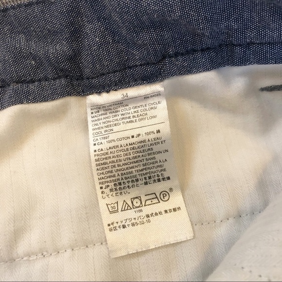 Banana Republic Factory Emerson Chino Short, Men's 34 - Picture 10 of 10